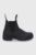 Blundstone Ghete Chelsea de piele 510 femei, culoarea negru, cu toc plat