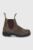 Blundstone Ghete Chelsea de piele 585 femei, culoarea maro, cu toc plat