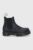 Dr. Martens Ghete Chelsea de piele femei, culoarea negru, cu platformă