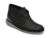 Ghete CLARKS negre, BRAHMID, din nabuc