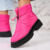 Ghete Dama Imblanite Fucsia din Fas Vayda A2776