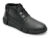 Ghete GEOX negre, U26F6A, din piele naturala