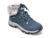 Ghete SKECHERS bleumarin, TREGO, din piele intoarsa si material textil