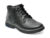 Ghete SKECHERS negre, SEGMENT 2.0, din piele naturala