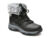 Ghete SKECHERS negre, TREGO, din material textil si piele ecologica