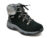 Ghete SKECHERS negre, TREGO, din piele intoarsa