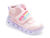 Ghete SKECHERS roz, HEART LIGHTS, din piele ecologica