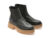 Ghete casual CLARKS negre, LINOTOP, din piele naturala