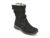 Ghete casual RIEKER negre, Z7171, din piele intoarsa